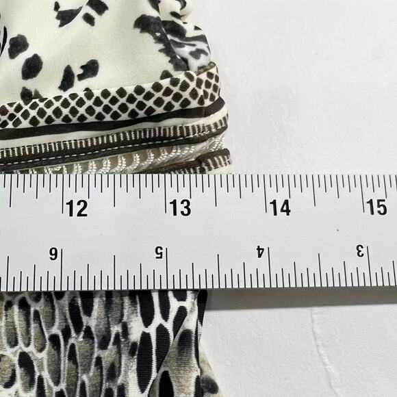 Ted Baker S Womens Babita Snakeskin Print Swimsuit Deep V Pool Resort *flaw - Picture 10 of 12